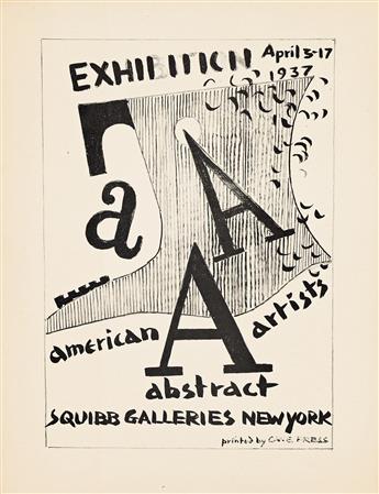 AMERICAN ABSTRACT ARTISTS Portfolio.